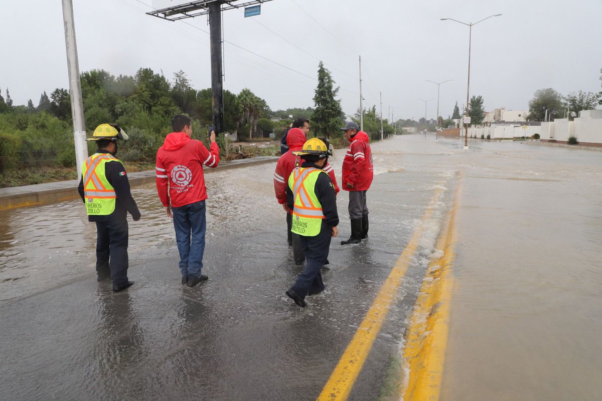 Reporte de lluvias
Corte 15:00 horas
El Gobierno Municipal de Saltillo, a través de la Dirección de <a href="/SaltilloPC/">Protección Civil Saltillo</a>, informan que hasta el momento no se reportan incidencias graves por condiciones climatológicas. 
𝗖𝗜𝗘𝗥𝗥𝗘𝗦 𝗩𝗜𝗔𝗟𝗘𝗦
La @ComisionSPC informa que