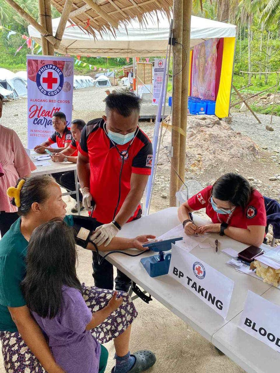 sanjeevkafley's tweet photo. .@philredcross is in the last phase of Flood operation in Mindanao, supported by @IFRC_DREF. @ifrc

The Health Caravan has deployed  at flood affected areas with services such as medical consultation, medicine provision, etc on June 20, 2024. A total of 24 volunteers ( including 1 doctor, 3 nurses, and 20 support volunteers) were deployed. A CEA feedback desk was also established, gathering 16 feedback/messages.  

Health Caravan has reached more than 150 people in first day. The health caravan will continue until early next week to assist the people of flood affected areas.

@IFRC_DREF  expedites local actions. Thanks to all DREF donors.