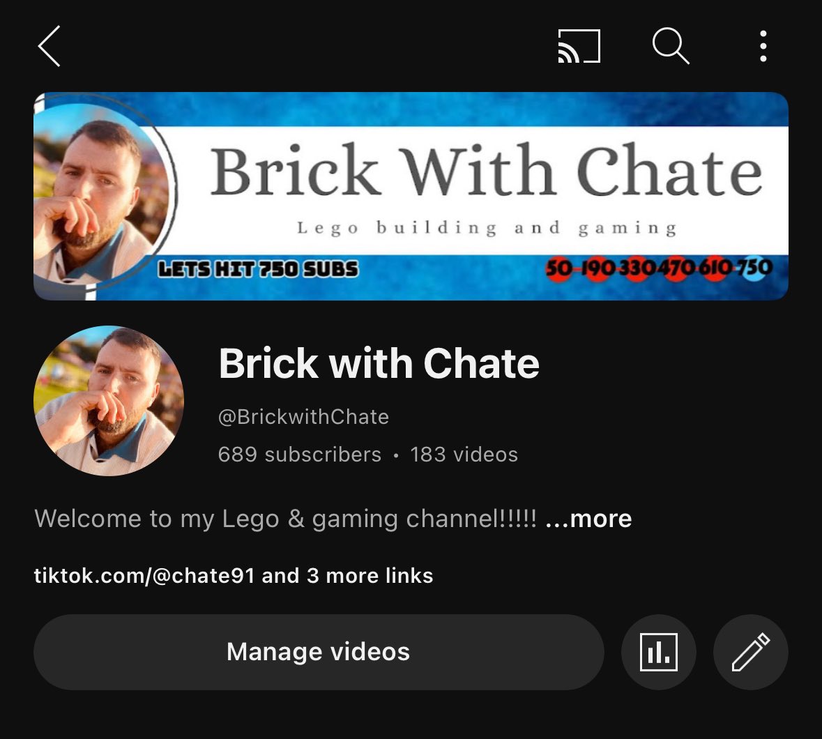 Can we hit 700 subs by the weekend #youtube #youtubecreator #legocollector #lego