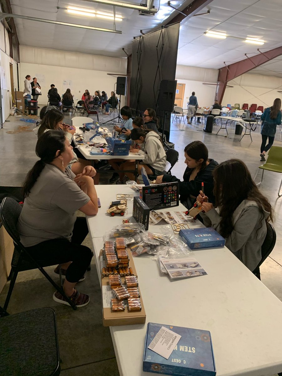 MTLittleShell's tweet photo. Thanks to everyone who participated in the #LittleShell Robotics session at the multi-tribal Warrior Summit, hosted by Blackfeet Nation. Many kids are even more interested in #STEM education! #IndigenousSTEM #NativeSTEM https://t.co/YcPDbDkA7j