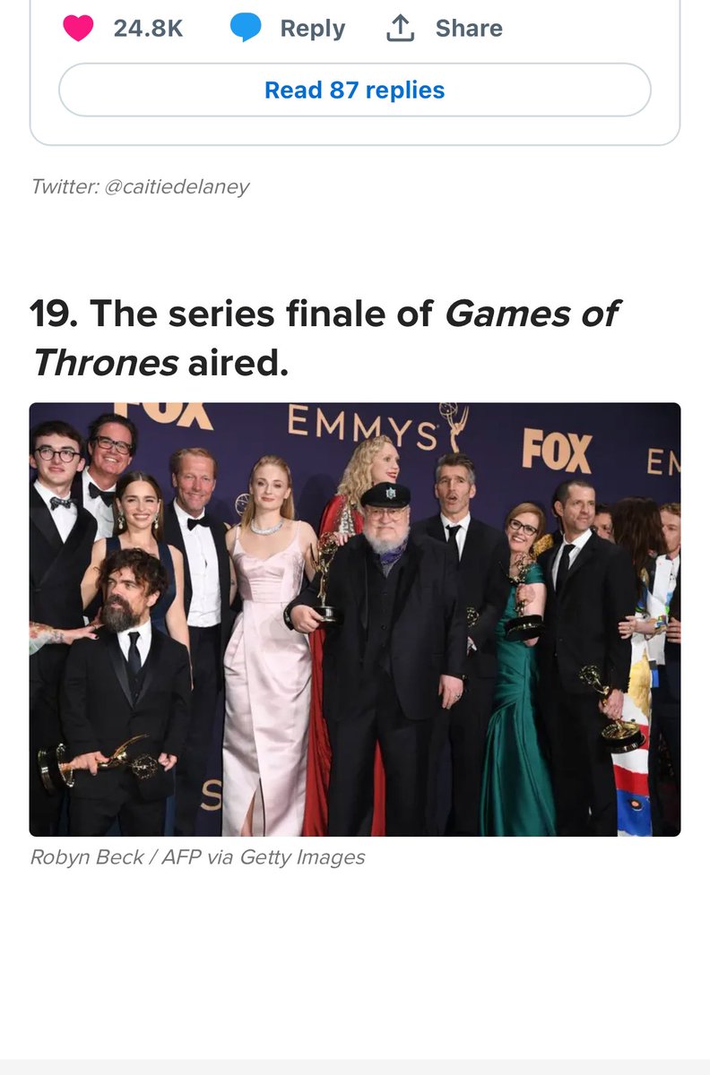 I had an immediate panic that I had offended every GOT fan I’ve ever spoken to. And I AM ONE. 

#got #gameofthrones #buzzfeed