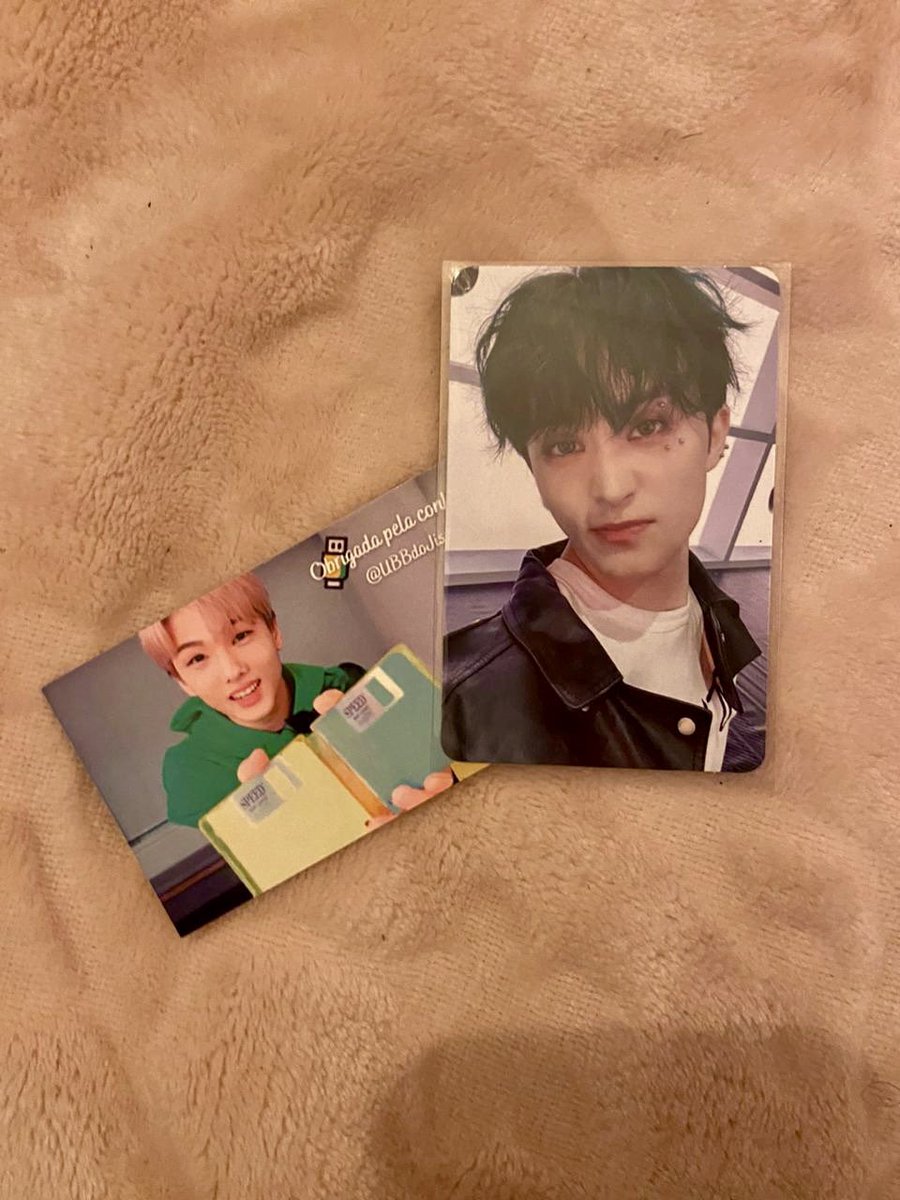 feedback positivo para a lo <a href="/UBBdoJisung/">Lo</a> que me enviou esse markinhos! a compra foi muito segura e o card chegou perfeito! obrigada❤️❤️🫶🏼