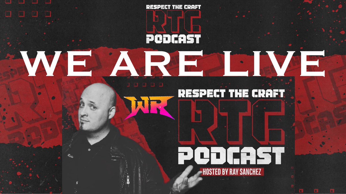 TheRTCPod's tweet photo. We Are Live ‼️‼️‼️
Tune in right now as we are live with Uncle @TrustInPhil as we are discussing all things #RevolverCAGE as we continue #RevolverWEEK. Join us as Phil returns and helps us break down all of Saturday’s festivities and so much more.
Link: https://t.co/y7qWJhtYTD https://t.co/lEXtR3RYvv