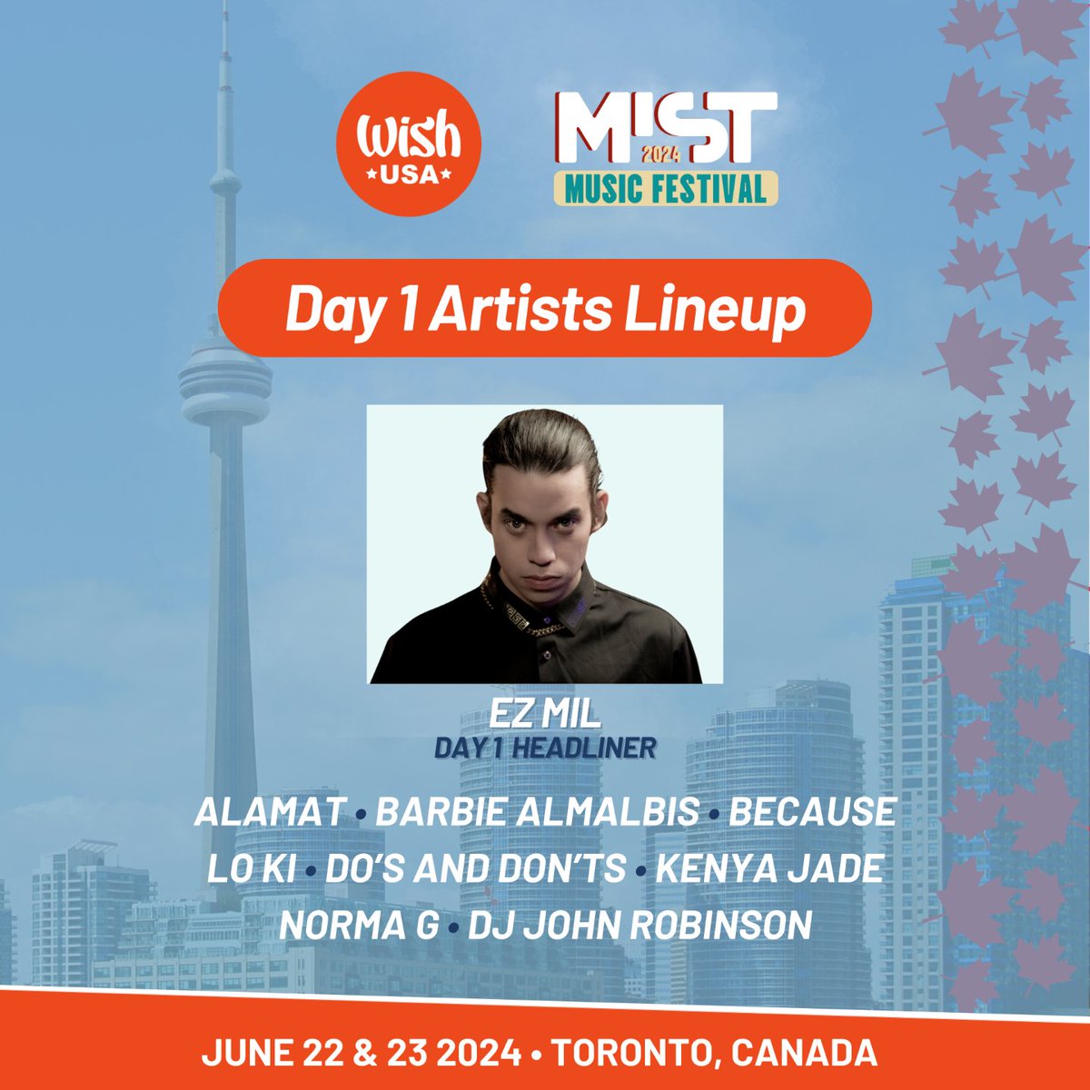 wishusaofficial's tweet photo. 🍔 From delicious food to live tunes, #MISTFest has it all!
What are you most excited for?
🎟️ Tickets here 👉 https://t.co/tgMrcdMXYO
#VibeAnt #FestivalFun #GoodVibes #Foodie #LiveMusic https://t.co/Nzzxlgd7JG