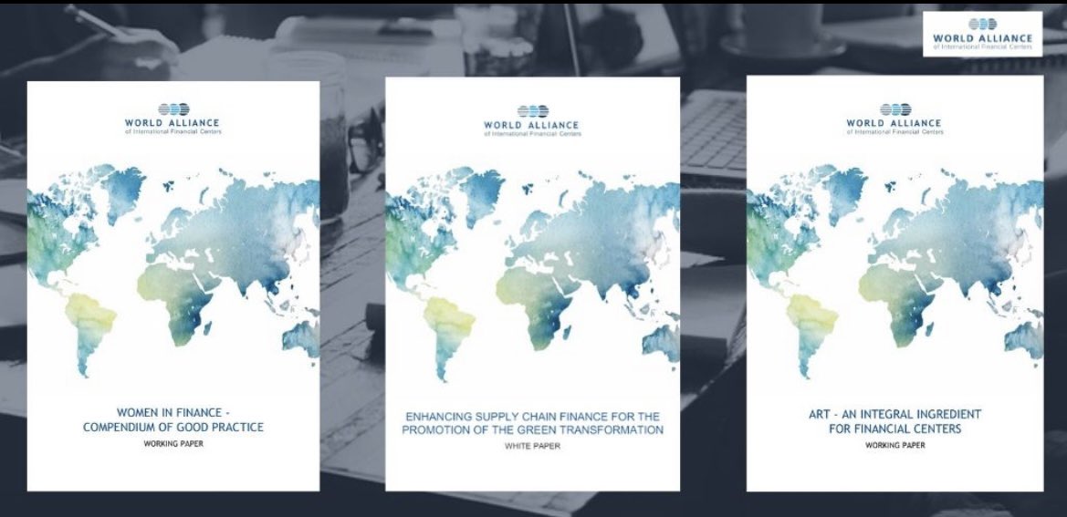 💡 Discover the 3 latest publications by the World Alliance of International Financial Centers (WAIFC) 

💡Recently, we released three reports, each exploring critical aspects of the finance industry:

1. Women in Finance - Compendium of Good Practice 🔎
📄