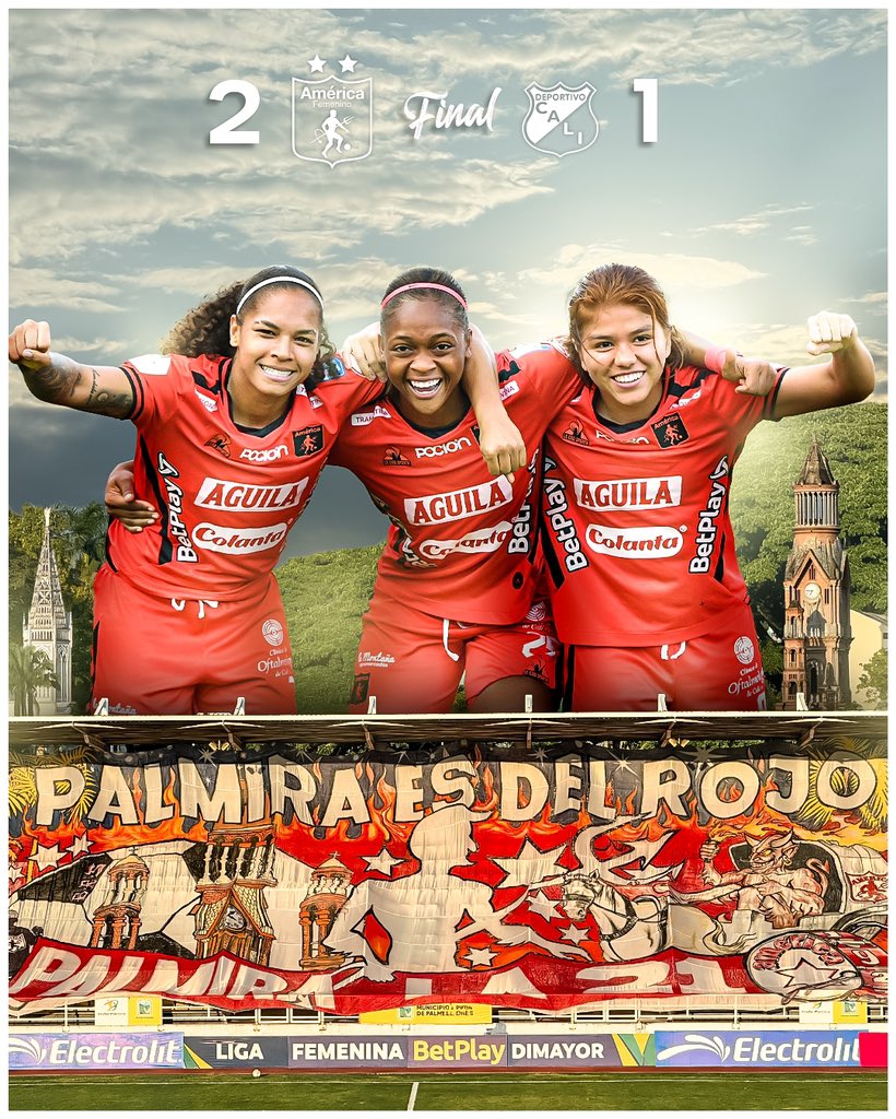 América de Cali Femenino tweet media