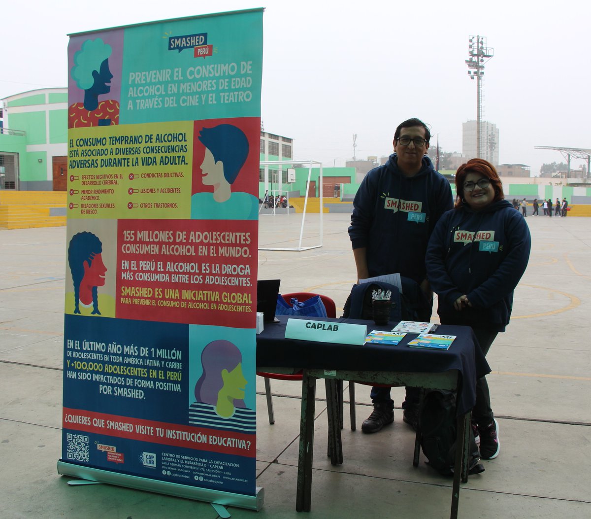 ugel03oficial's tweet image. Gracias a #SmashedPerú #CAPLAB.