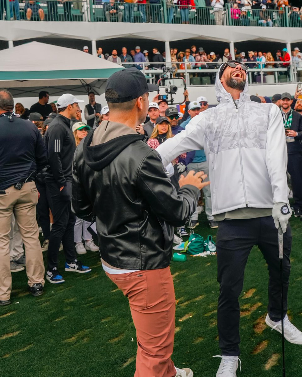 Scottsdale, AZ — The Phoenix Open was one of our favorite days of the year! Shot at Glory. A lot of pressure, laughs, cocktails, and love. Big thanks to the Thunderbirds for pushing golf to new heights! <a href="/WMPhoenixOpen/">WM Phoenix Open</a> <a href="/WorkdaySports/">WorkdaySports</a>