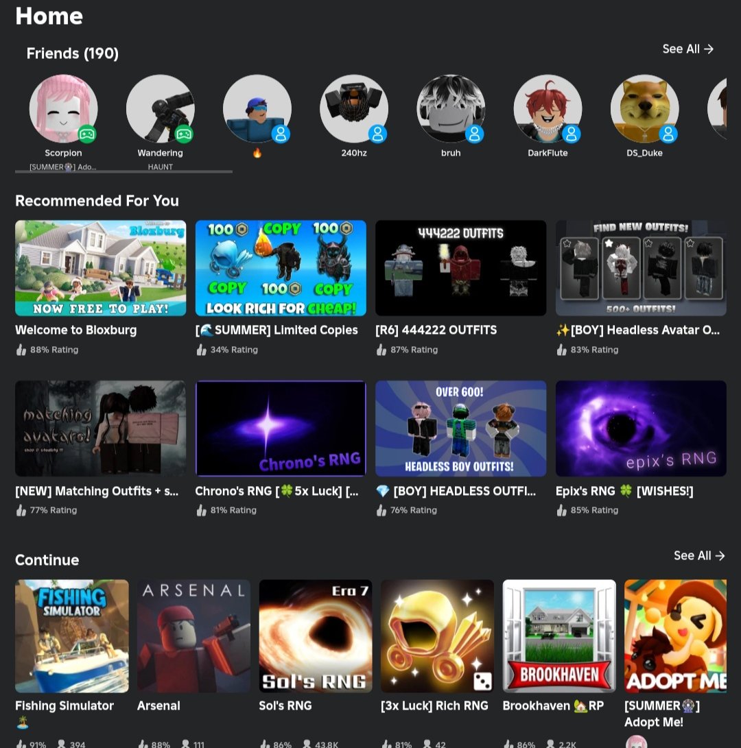 ajay_seen's tweet image. Roblox is back up!
#robloxstatus #robloxup #viral