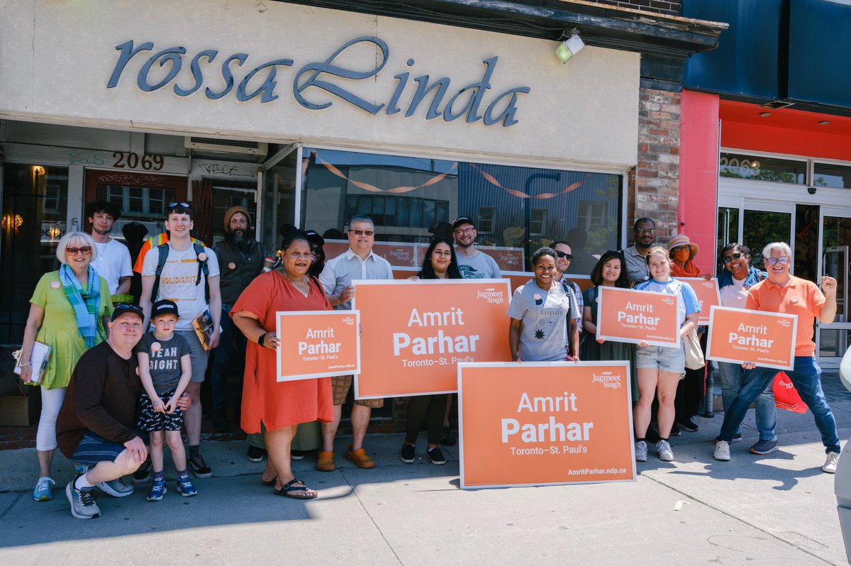 As we prepare for the final weekend, I want to thank everyone who’s come out so far. Labour presence, community groups, neighbours and allies across the city - I appreciate you all. Visit volunteer.ndp.ca/ON35090/ to join our momentum for change on Election Day!