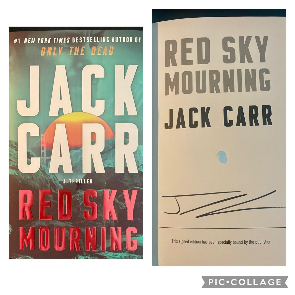 Thank you <a href="/warwicksbooks/">Warwick's</a>, <a href="/AtriaMysteryBus/">Atria Mystery Bus</a>, and the living legend himself <a href="/JackCarrUSA/">Jack Carr</a>!!!
I can’t wait to crack this latest novel open tonight