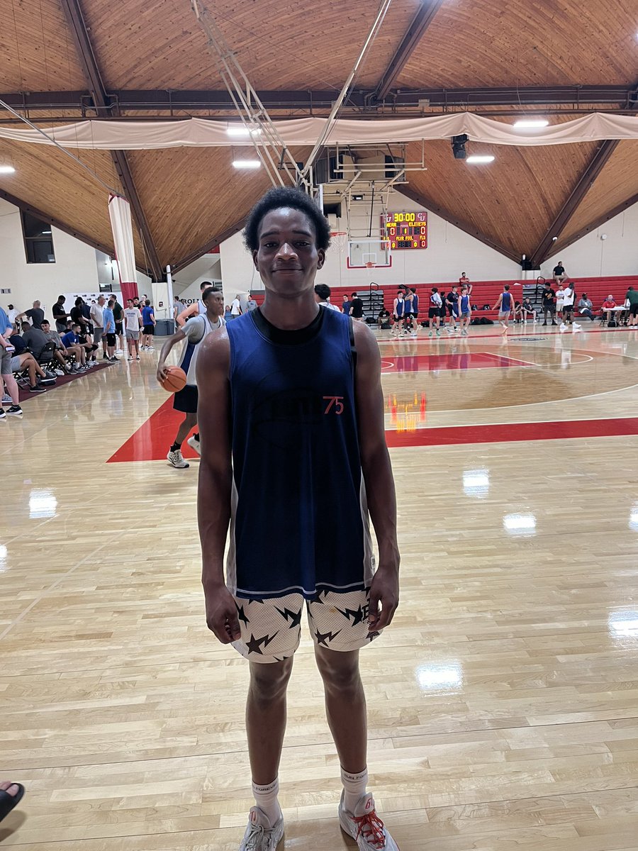 Jerome Whyte had a strong performance in the first game set at #E75. He showed off his athleticism and strength both on the offensive and defensive end while also knocking down some shots from deep