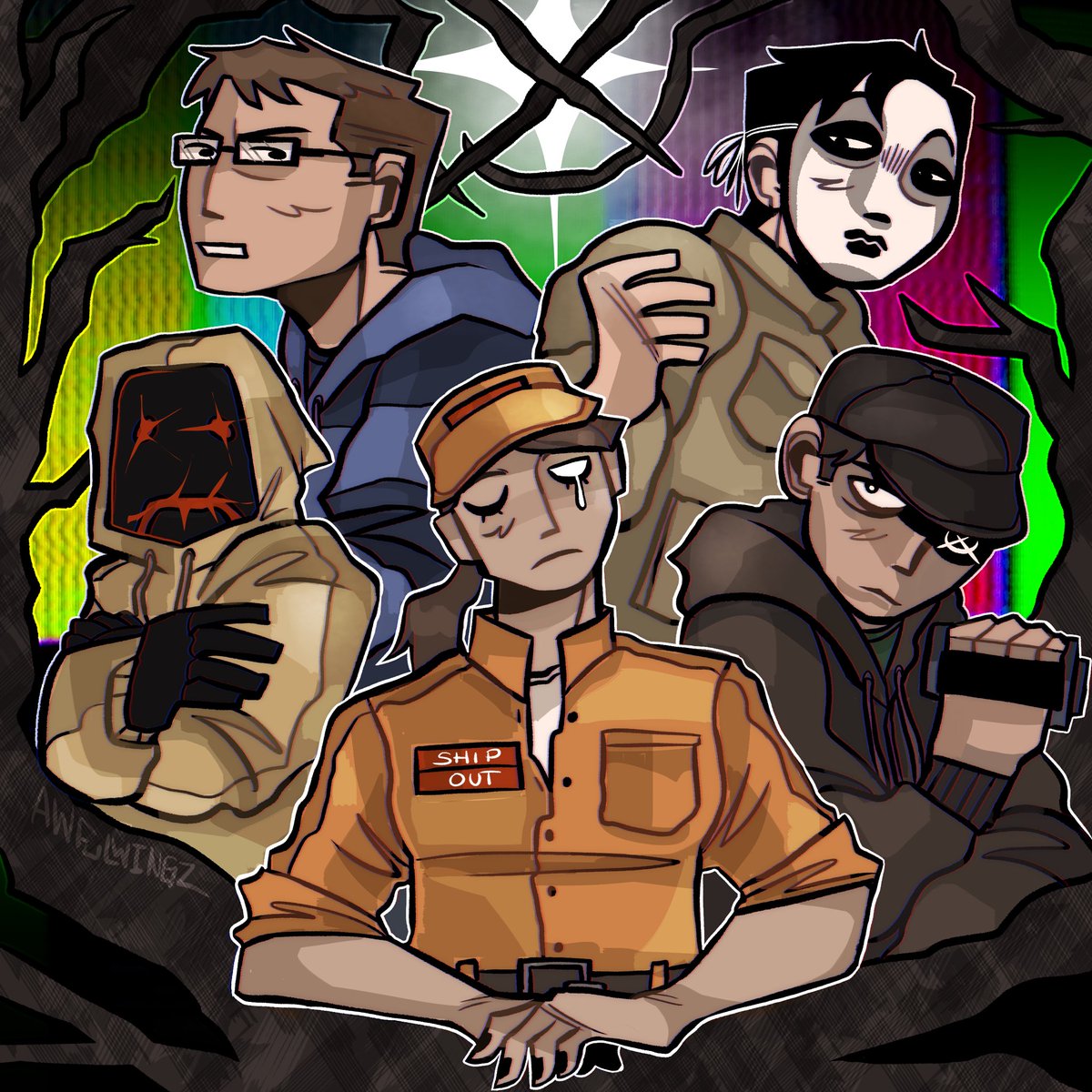 [[ UNAWARE, I’M TEARING YOU ASUNDER ]] 

// 15 years of Marble Hornets… I feel terribly old. So proud to have watched the fanbase for this series hold strong and grow over the years! 

[#hornetversary]