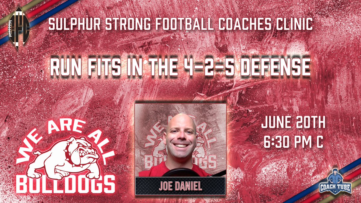 Daniel Chamberlain (@coachchambook) on Twitter photo It's "JOE" Time!
<a href="/footballinfo/">Joe Daniel</a> has started his clinic on simple Run Fits in any defensive system (we wrote 4-2-5... but it simply isn't that limited).
Joe, one of the best coaches working the online market in the football world, brings you into his version of defense.
Get to It's "JOE" Time!
<a href="/footballinfo/">Joe Daniel</a> has started his clinic on simple Run Fits in any defensive system (we wrote 4-2-5... but it simply isn't that limited).
Joe, one of the best coaches working the online market in the football world, brings you into his version of defense.
Get to