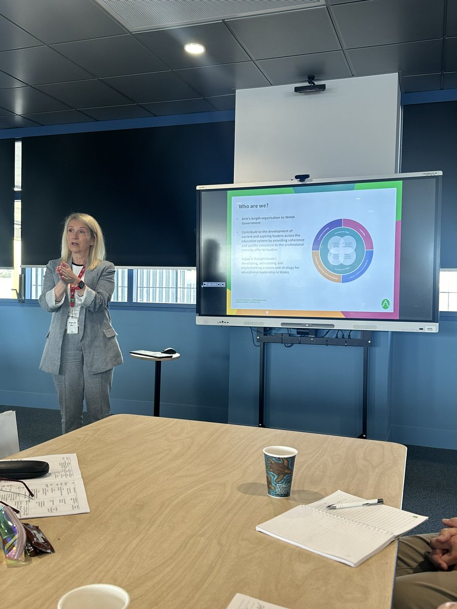 We’re at Mossman High School today and are starting with a presentation from <a href="/tegwen_ellis/">Dr Tegwen Ellis 🌈🏴󠁧󠁢󠁷󠁬󠁳󠁿</a> around the <a href="/NAELCymru/">Academi Arweinyddiaeth - Leadership Academy</a> and the role of the academy within Wales. <a href="/TaithWales/">Taith</a> <a href="/intlinksglobal/">international links global</a>