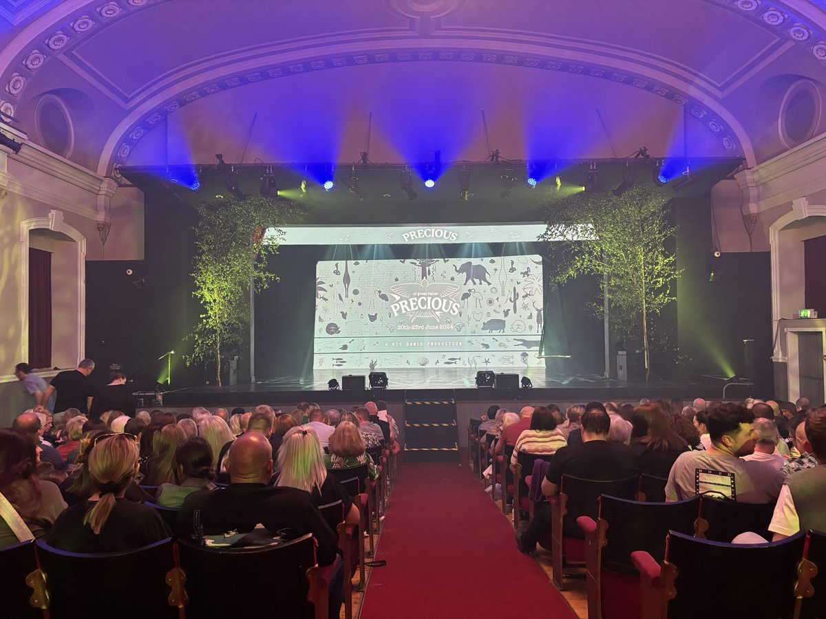 Saw the brilliant Precious by <a href="/KICDanceCompany/">KIC Dance Company</a> this evening at the Church Hill theatre. Committed, skillful performances, determined, kind politics and great production values.  An epic show. All you want from a youth dance company 😍