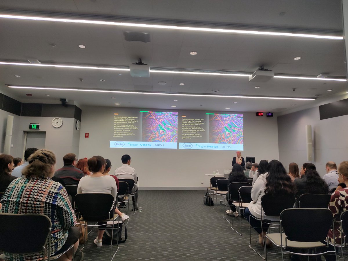 Aakanksha Dixit (@vatsedixit_aaks) on Twitter photo Good morning from Brisbane for Neuroimmunology Australia workshop.
<a href="/FabienneBrilot/">Fabienne Brilot</a>
starting us off for a day full of learning. <a href="/NeuroimmOZ/">Neuroimmunology Australia</a> #UQCCR <a href="/uqn/">Um Quê de Negritude</a> Good morning from Brisbane for Neuroimmunology Australia workshop.
<a href="/FabienneBrilot/">Fabienne Brilot</a>
starting us off for a day full of learning. <a href="/NeuroimmOZ/">Neuroimmunology Australia</a> #UQCCR <a href="/uqn/">Um Quê de Negritude</a>