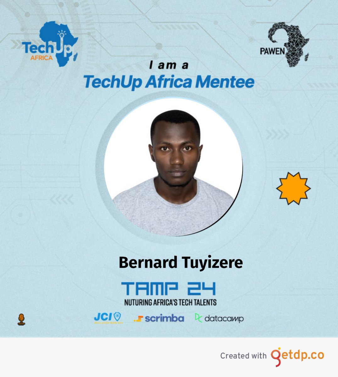 PauseAndLearn's tweet photo. I'm very thrilled to be a part of the  TechUp Africa program. @techupafrica_  @scrimba  
#TAMP24  #Scrimba #Rwanda  #Alengineering https://t.co/czfqOXWXj8