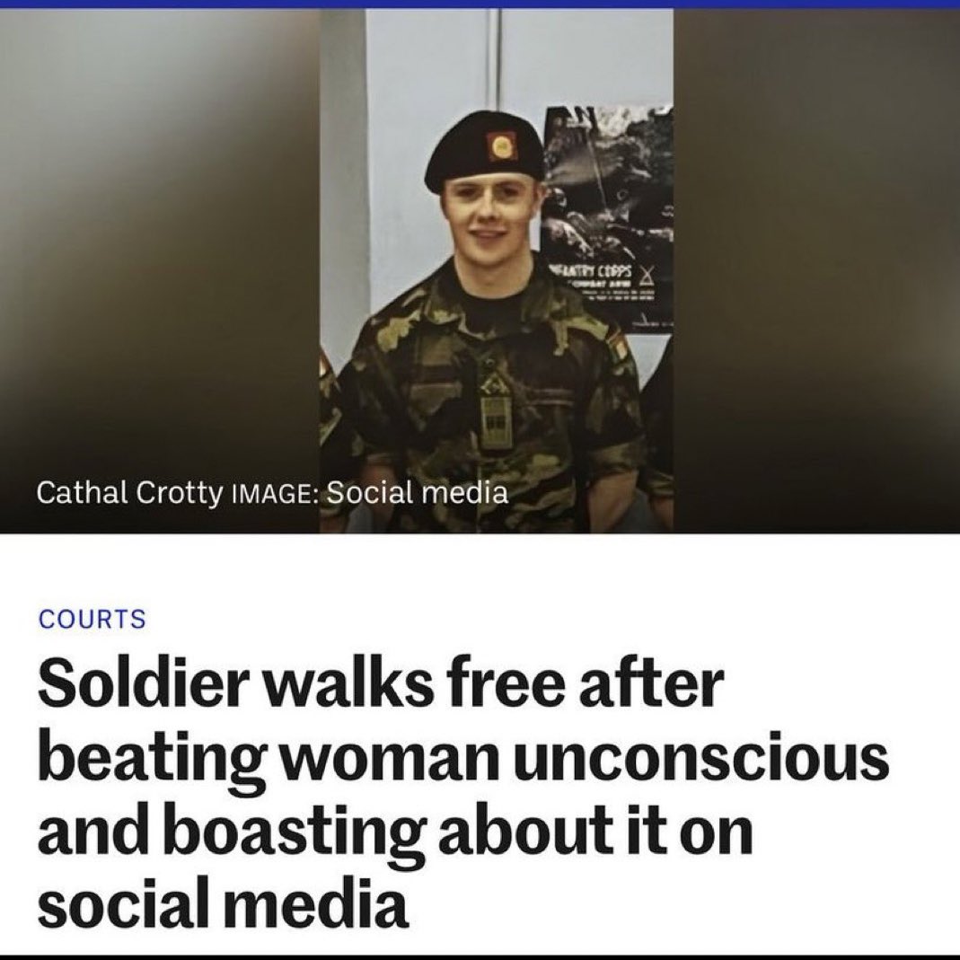 Military aged male in actual military beats Irish woman unconscious. Irish far right silent as attacker is Irish and Irish far right are just racist.