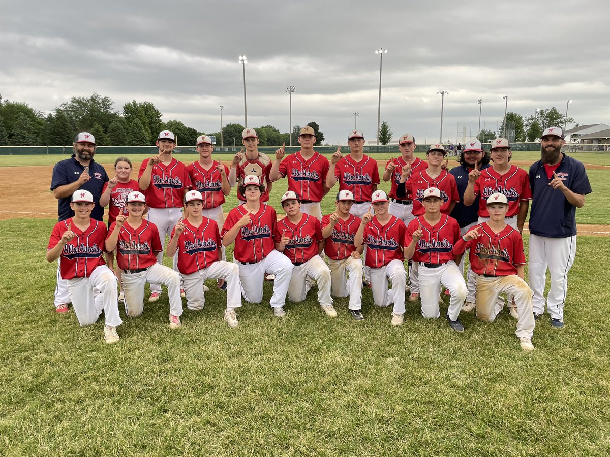For the 3rd straight year, the Alta-Aurelia Warriors are baseball champions of the Twin Lakes Conference!