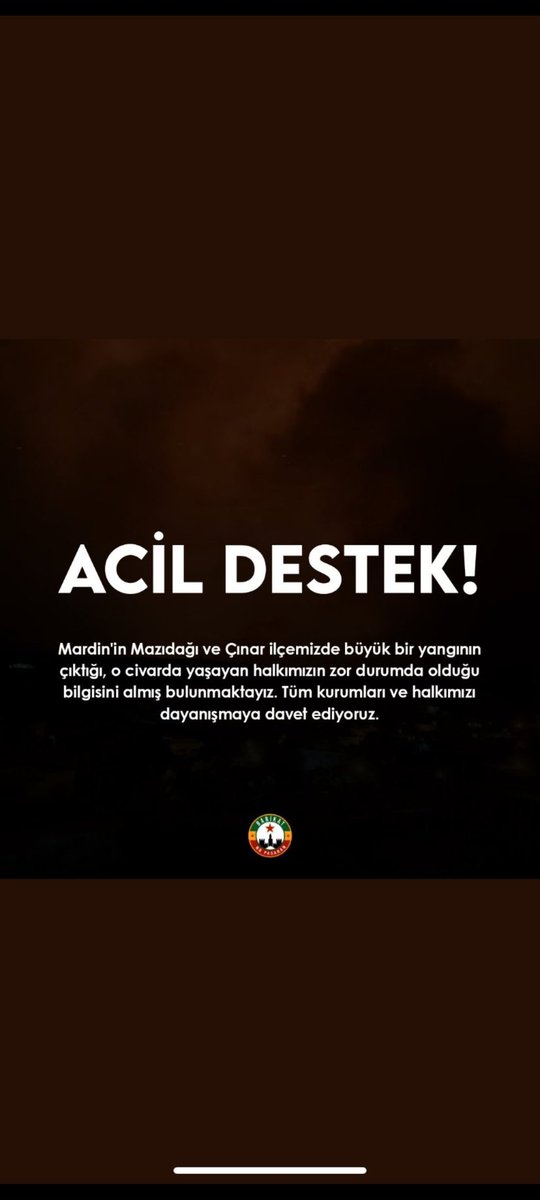 DilanYeniada's tweet photo. Acil destek !!!!!!
#Diyarbakır  #mazıdağı #mardin https://t.co/h2tWKSlrqz