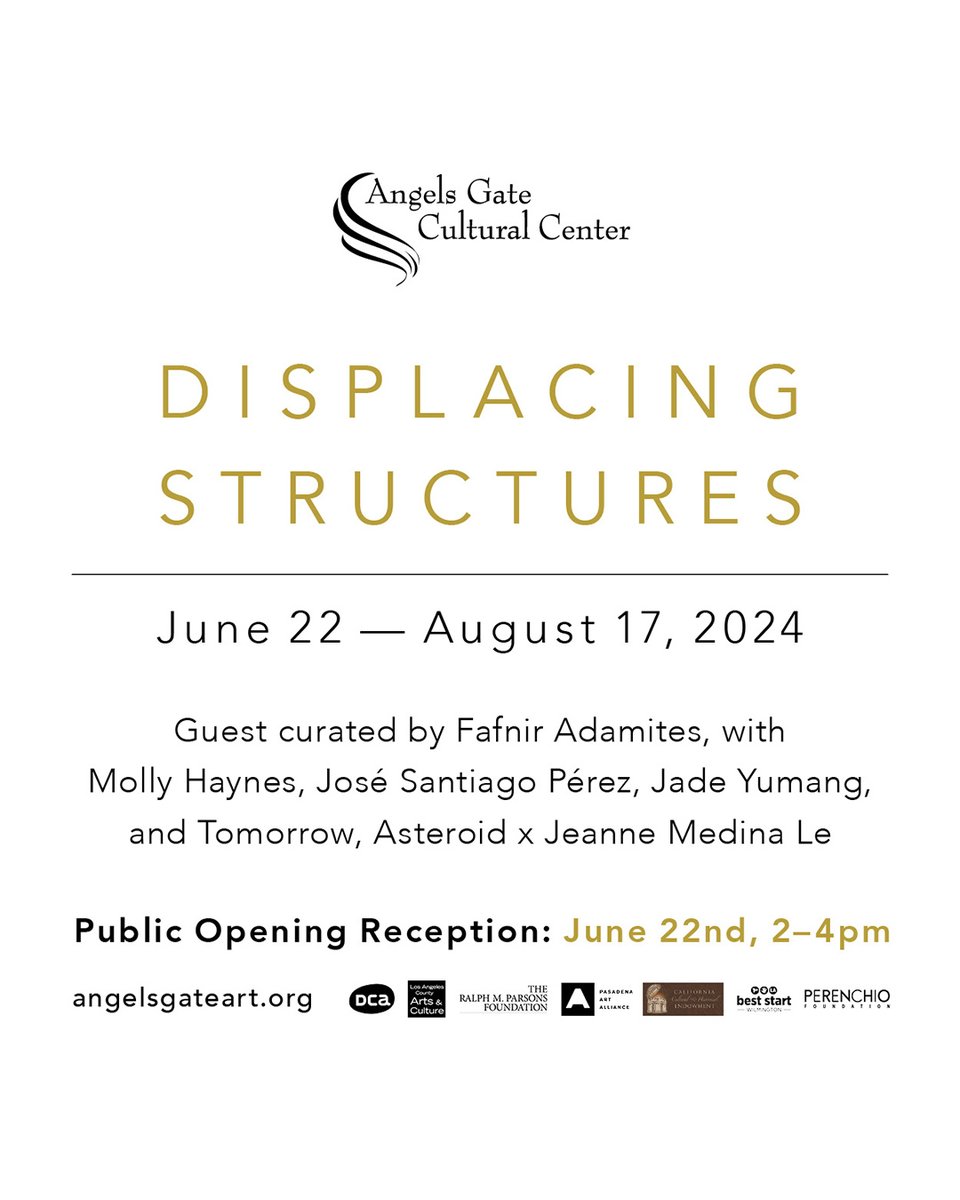 AngelsGateArt's tweet image. Join us THIS SAT.  2-4pm for the Displacing Structures opening! linktr.ee/AngelsGateArt

Tomorrow, Asteroid X Jeanne Medina Le, "The body feels what the mind knows is what the body has known," 2024. Photos courtesy of the artist. 

#fiberart #displacingstructures #contemporaryart