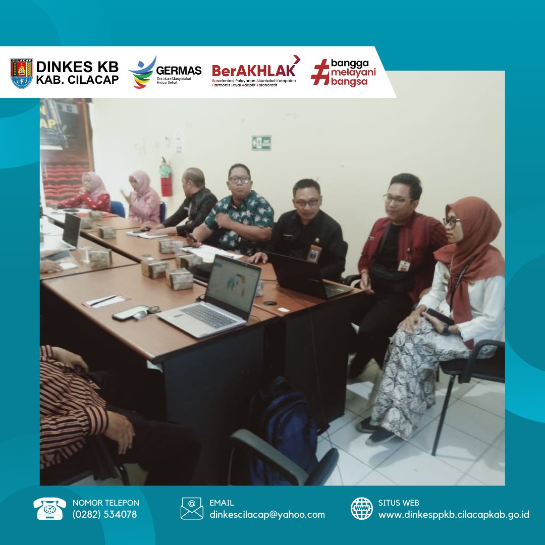 RAPAT KOORDINASI MONITORING TINDAK LANJUT HASIL PENGAWASAN INDUSTRI RUMAH TANGGA PANGAN RUMAH TANGGA (IRTP)
DI KABUPATEN CILACAP