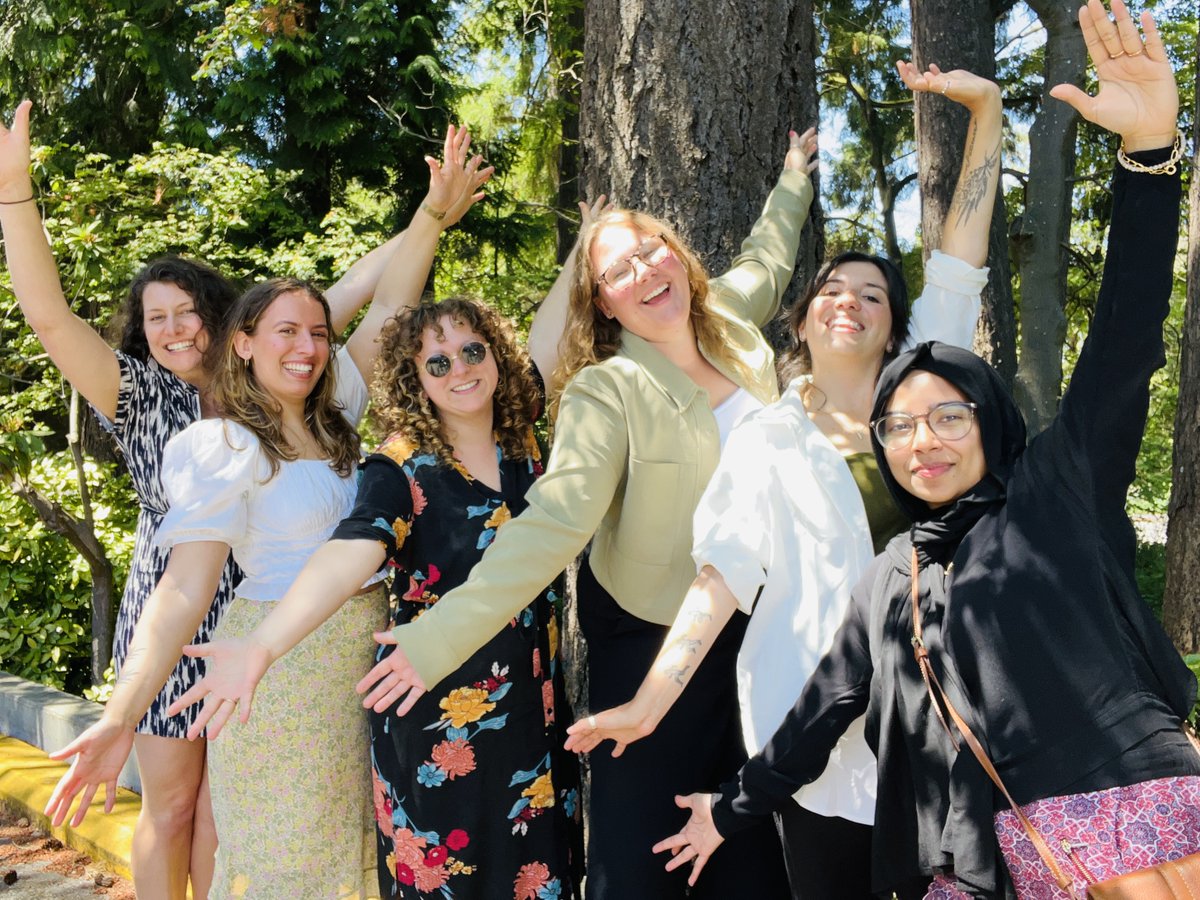 DrSarahMunro's tweet photo. Congratulations @PiperScottFidd for successfully defending your Master's thesis today! 

"Bridging Stories: Exploring Métis Experiences in Accessing Family Planning Services"

Can't wait support the next chapter of your academic journey!

@ubcWACH @ubcOBGYN @cartgrac @UBCmedicine https://t.co/tGqoCulUJa