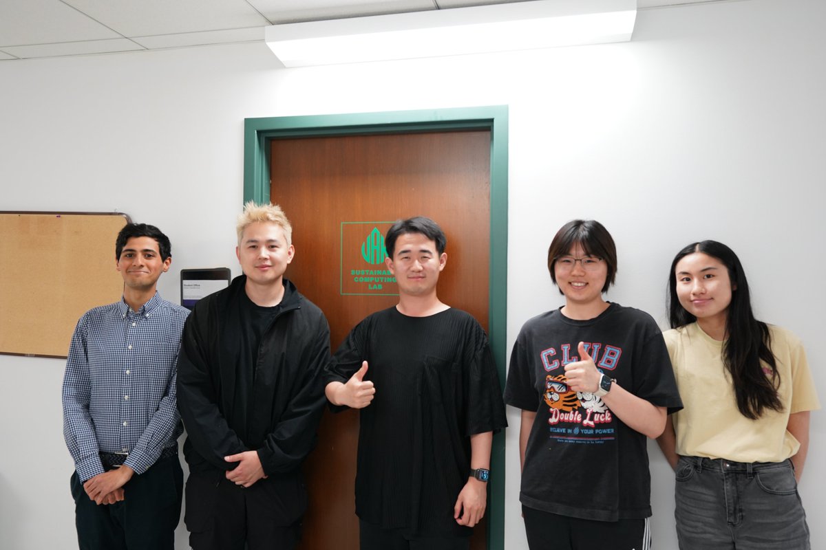 VAK Sustainable Computing Lab @ Northwestern π π (@vaklabnu) on Twitter photo We are thrilled to have <a href="/cheng_tingyu/">Tingyu Cheng</a> visit our <a href="/VAKLabNU/">VAK Sustainable Computing Lab @ Northwestern π π</a> today! Excited to hear about your research and visions!
Congratulations once again on your new role as an Assistant Professor at <a href="/ND_CSE/">Notre Dame CSE</a>! We look forward to seeing the works of your new lab! We are thrilled to have <a href="/cheng_tingyu/">Tingyu Cheng</a> visit our <a href="/VAKLabNU/">VAK Sustainable Computing Lab @ Northwestern π π</a> today! Excited to hear about your research and visions!
Congratulations once again on your new role as an Assistant Professor at <a href="/ND_CSE/">Notre Dame CSE</a>! We look forward to seeing the works of your new lab!
