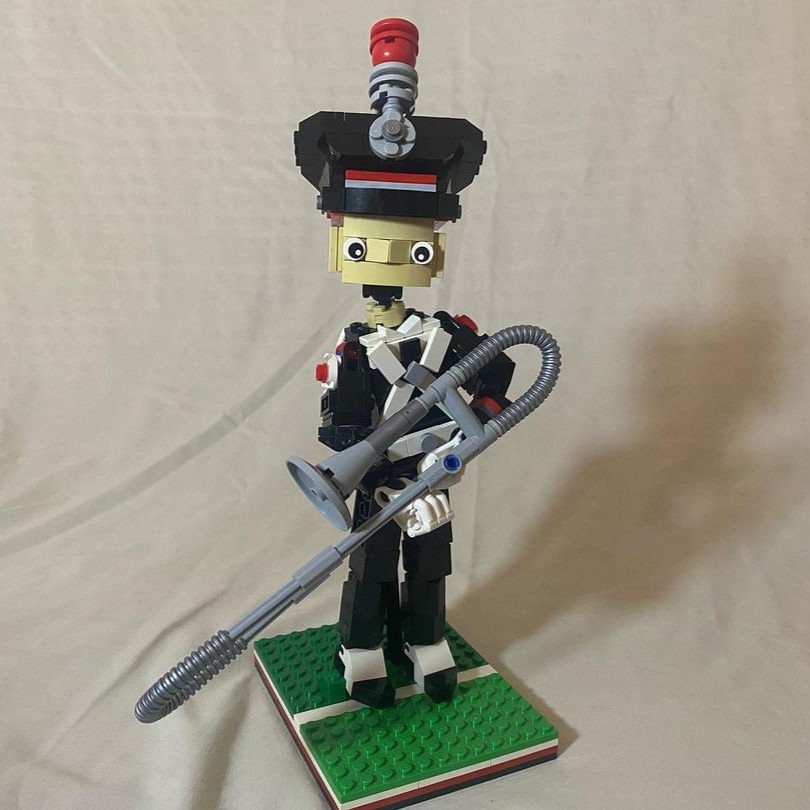 TBDBITL's tweet image. M-Row member Jacob English submitted an Ohio State University Marching Band Lego member to Lego Ideas and it got approved! To support the project and get an official TBDBITL Lego created, he needs 10,000 supporters for it to go to a review with Lego!

🔗:  ideas.lego.com/projects/806da…