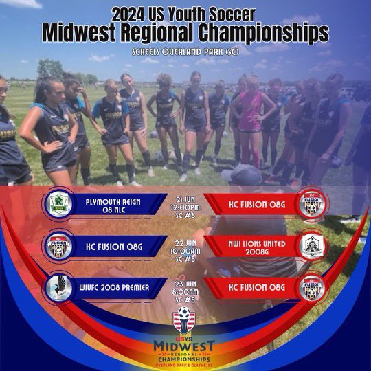 Jenna Lloyd (@lloydjenna7) on Twitter photo Excited to compete in the USYS Midwest Regionals this weekend! See you at the fields! <a href="/kcfusionsc/">KC Fusion</a> <a href="/kcfusionacad08g/">KC Fusion ‘08G Academy</a> <a href="/Hoffer09/">Brian Hoffman</a> Excited to compete in the USYS Midwest Regionals this weekend! See you at the fields! <a href="/kcfusionsc/">KC Fusion</a> <a href="/kcfusionacad08g/">KC Fusion ‘08G Academy</a> <a href="/Hoffer09/">Brian Hoffman</a>