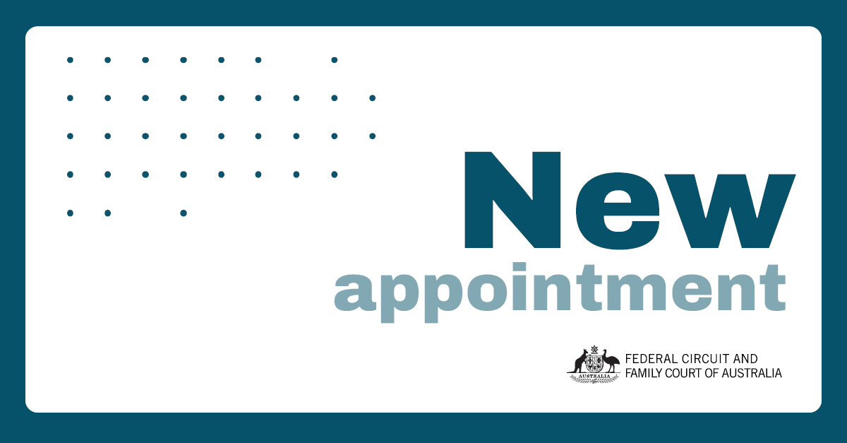 Federal Circuit and Family Court of Australia (@fcfcoa) on Twitter photo The <a href="/FCFCOA/">Federal Circuit and Family Court of Australia</a> wishes to congratulate Ms Tuskeen Jacobs as a Judge of the FCFCOA (Div 2).
Ms Jacobs has been appointed to the Brisbane Registry and will commence on 8 July 2024.
Read more about the appointment here: fcfcoa.gov.au/news-and-media… The <a href="/FCFCOA/">Federal Circuit and Family Court of Australia</a> wishes to congratulate Ms Tuskeen Jacobs as a Judge of the FCFCOA (Div 2).
Ms Jacobs has been appointed to the Brisbane Registry and will commence on 8 July 2024.
Read more about the appointment here: fcfcoa.gov.au/news-and-media…