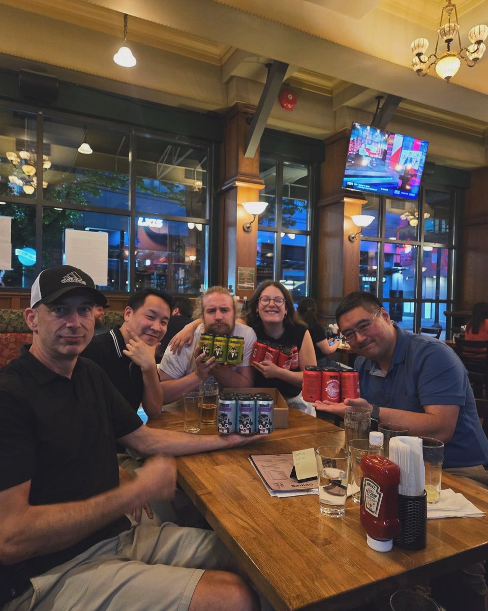 NiceGuysTrivia's tweet image. Let’s Get Fiscal were our winners this Wednesday at The Ox...closely followed by Fact Hunt in 2nd and A Bigger Better Fact Hunt in 3rd. Thanks as always to @mainstreetbeer for our delicious prizes! P.s. brush up on your Canadian trivia for next week!