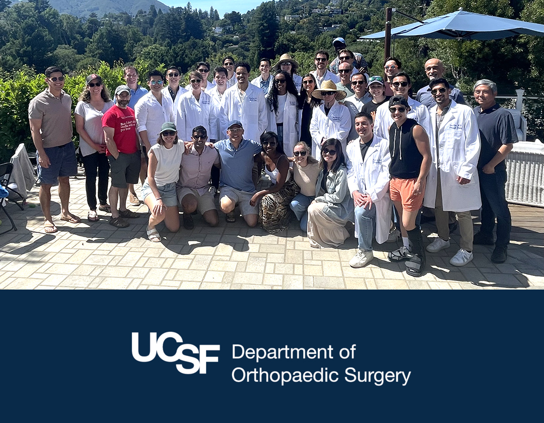 Exciting news! The UCSF Dept. of Orthopaedic Surgery welcomes the Class of 2029! Our new residents kicked off their journey in Marin, connecting with peers and mentors, and receiving their white coats. Congrats on starting your careers as physicians! #UCSFOrtho #ClassOf2029