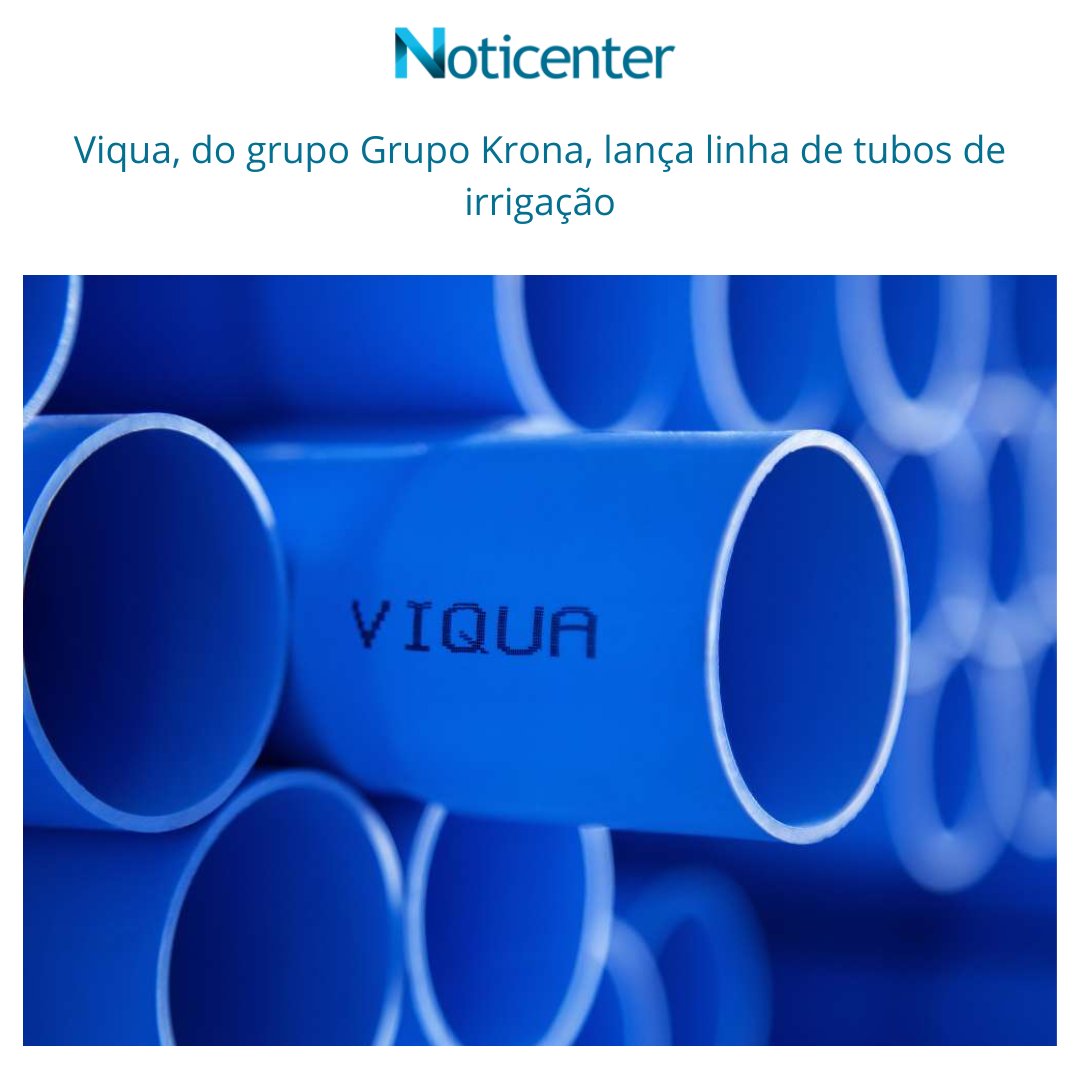 noticenter's tweet image. A Viqua, empresa do grupo Grupo Krona, apresenta ao mercado de irrigação agrícola sua linha de tubos de PVC.

O lançamento acontece na 29ª Hortitec, que vai até esta sexta (21), em Holambra (SP).

🔗 Saiba mais:

noticenter.com.br/n.php?ID=37821…

#noticenter #Viqua #Krona #santacatarina