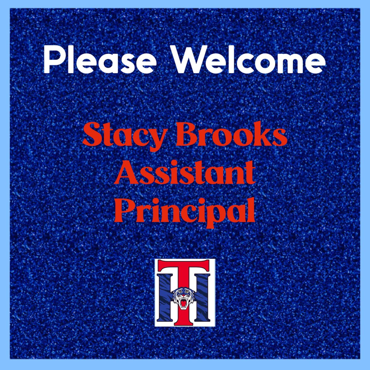 Michele Ramirez-C (@txhillprincipal) on Twitter photo Help me give a big welcome to Stacy Brooks, newly named Assistant Principal at <a href="/TexHillMS/">TEX HILL MS</a> 🐯 Help me give a big welcome to Stacy Brooks, newly named Assistant Principal at <a href="/TexHillMS/">TEX HILL MS</a> 🐯