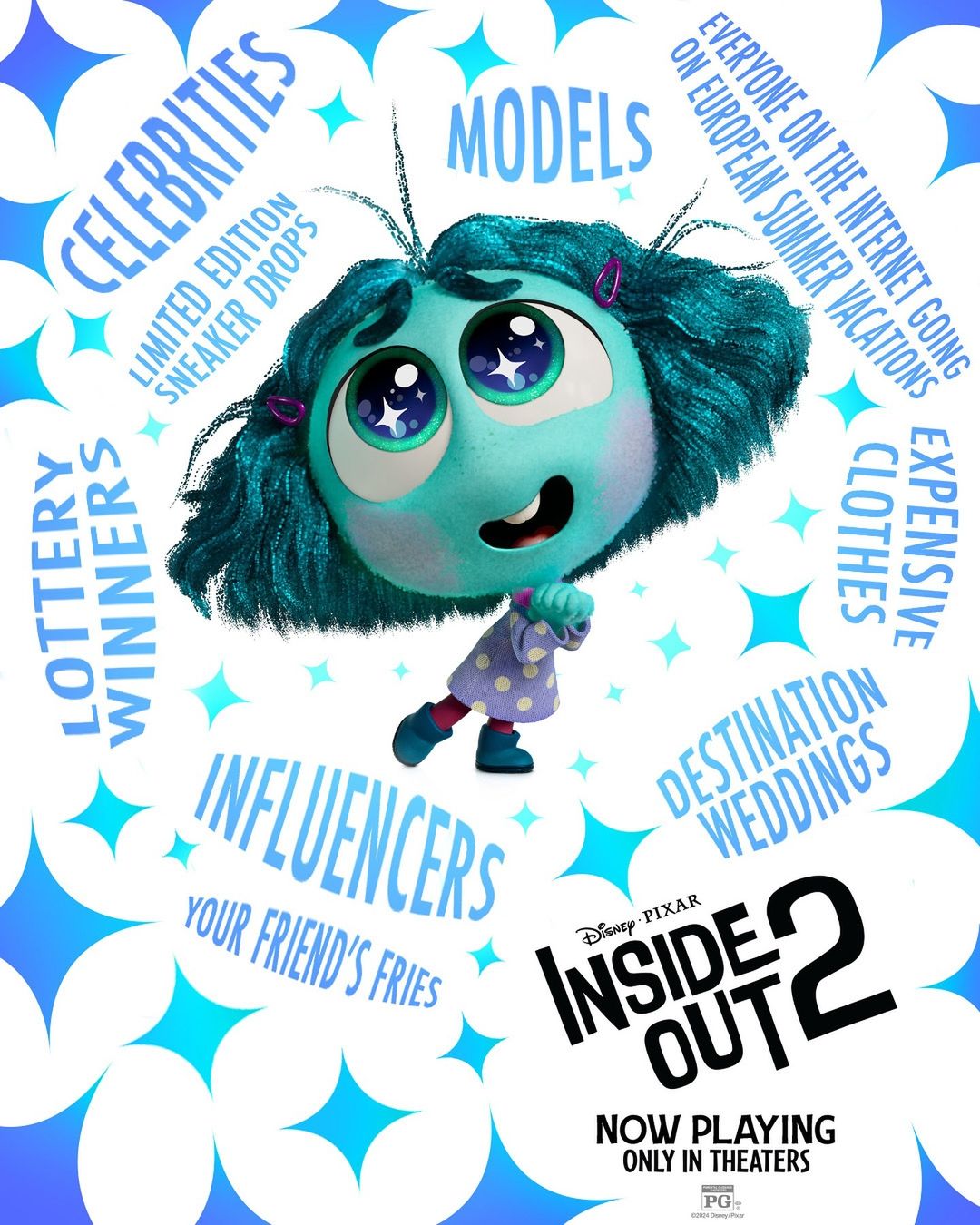 Nieuwe Inside Out 2 karakterposters