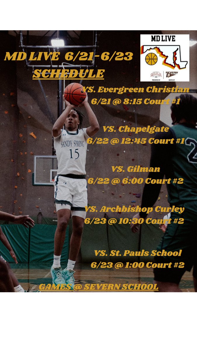 My schedule for this weekends live period. <a href="/ssfshoops/">SSFS BASKETBALL</a> <a href="/mdhoopslive/">MD Live</a> <a href="/GlobalSquadBB/">GLOBAL SQUAD</a>