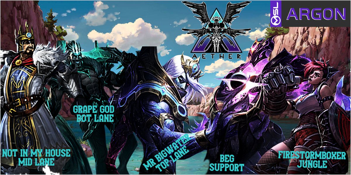 Gameday for Def Not Aether in the MSL Argon Div vs Clown Gaming Galaxy