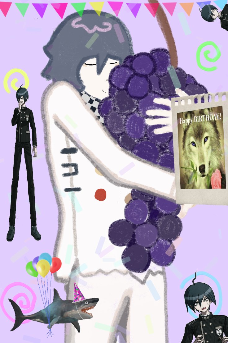 #saioumaweek2024
Día 7 - Birthday 
Es la primera vez que participo en la semana saiouma, no quiero que se acabe 💔