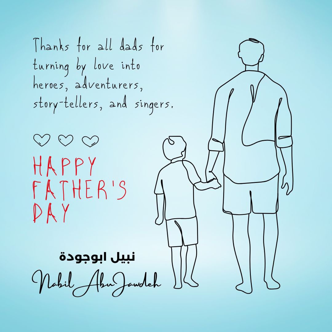 Thanks for all Dads for not only being super heroes but for always being there.
Happy Father’s Day!

#nabilabujawdeh #fathersday #fathersday2024