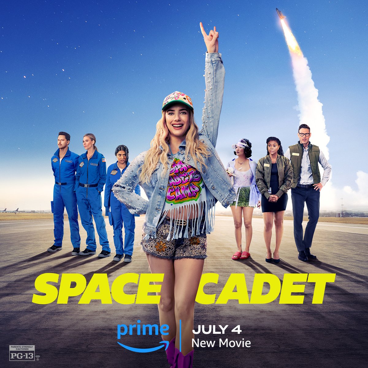 primevideoph's tweet image. Houston has a new problem. #SpaceCadet - streaming on Prime Video July 4.