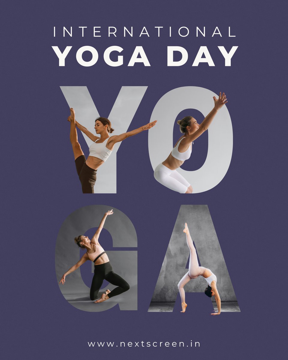 next_screen's tweet image. Yoga is the journey of the self, through the self, to the self. Celebrating the harmony of body, mind, and spirit.
.
.
.
#InternationalYogaDay #YogaDay #YogaForLife #HealthyLiving #WellnessJourney #YogaEveryday #MorningYoga #MindBodySpirit #CommunityWellness #nextscreen