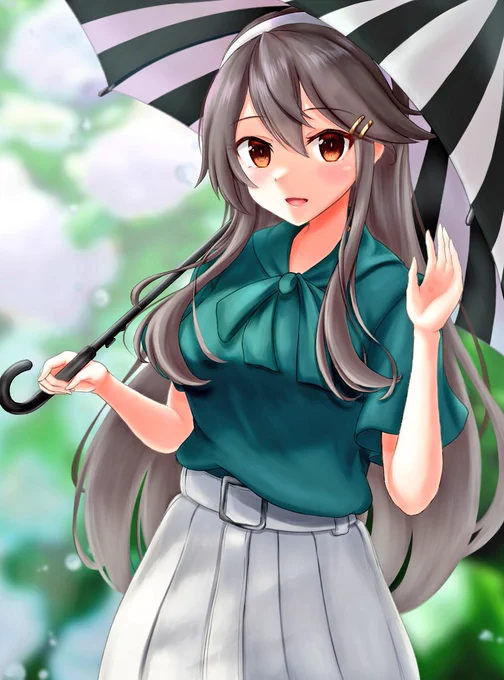 梅雨入りですってよの再掲 #艦これ