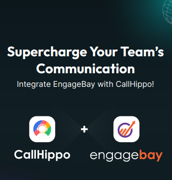 engagebay's tweet image. By seamlessly integrating EngageBay with @CallHippo, your team can call, follow up, and
close leads, all within EngageBay CRM.

Through this dynamic duo, empower your team to work smarter, not harder!

#crmintegration #cloudcommunications #zerocalldrops #contactcentersolutions