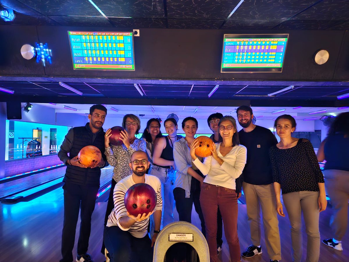 Duc Mai (@maithanhduc) on Twitter photo In a bowling competiton of #teamPNAS, it is hard to say who may win, the experience of supervisors <a href="/MyriamTaverna/">myriam TAVERNA</a> <a href="/ThuyTran_M/">Tran</a> <a href="/ObeidSameh/">Sameh H. Obeid</a>, Abdul or the strengh and fire of students. But we feel ready for an inter-team competition <a href="/umr8612/">Institut Galien Paris-Saclay (IGPS)</a> :) In a bowling competiton of #teamPNAS, it is hard to say who may win, the experience of supervisors <a href="/MyriamTaverna/">myriam TAVERNA</a> <a href="/ThuyTran_M/">Tran</a> <a href="/ObeidSameh/">Sameh H. Obeid</a>, Abdul or the strengh and fire of students. But we feel ready for an inter-team competition <a href="/umr8612/">Institut Galien Paris-Saclay (IGPS)</a> :)
