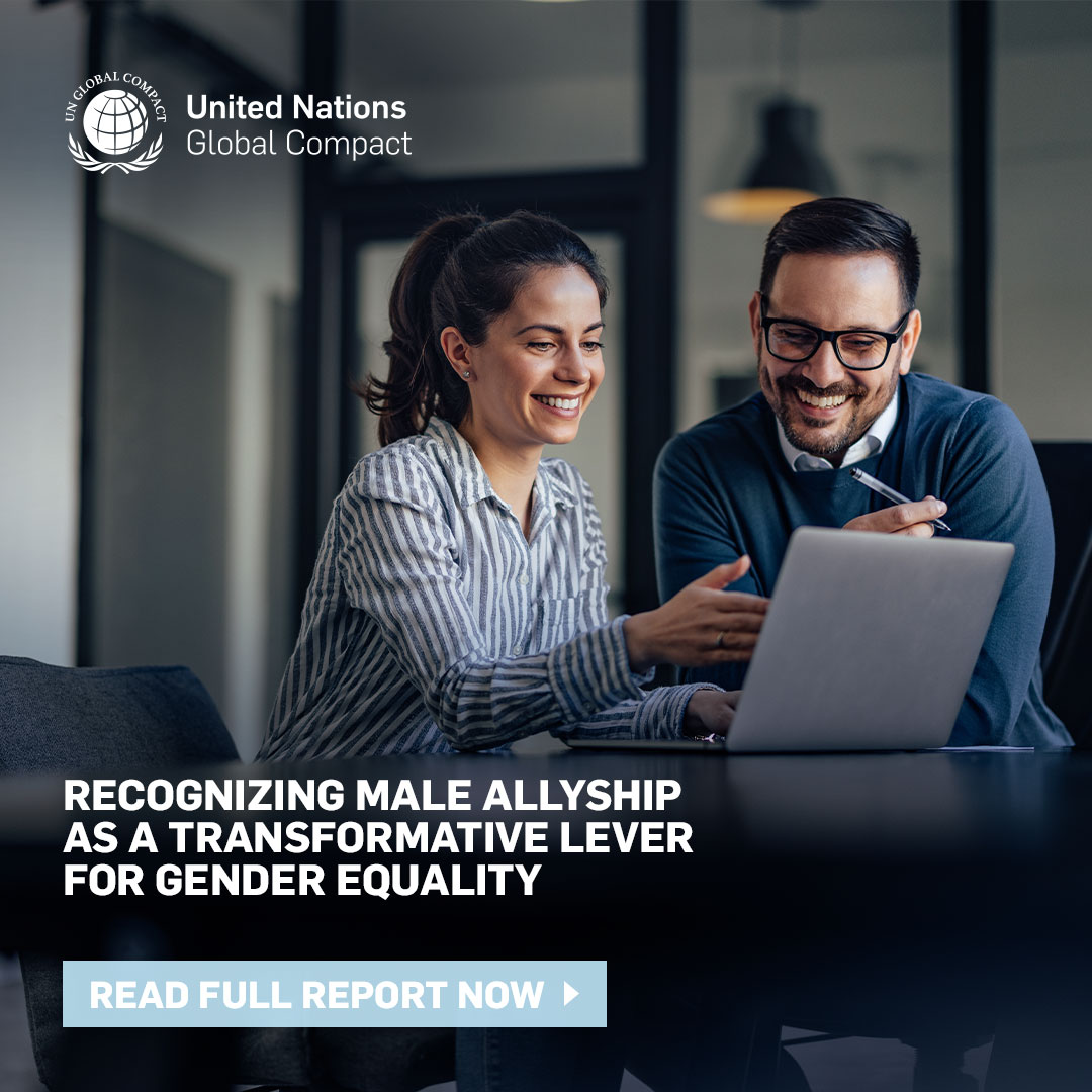 🎉 The “Male Allyship in the Private Sector: Challenges and Opportunities, Spotlight on the Middle East” report from the UN <a href="/globalcompact/">UN Global Compact</a> is out now!

Read the report and find out more 👉 unglobalcompact.org/library/6204