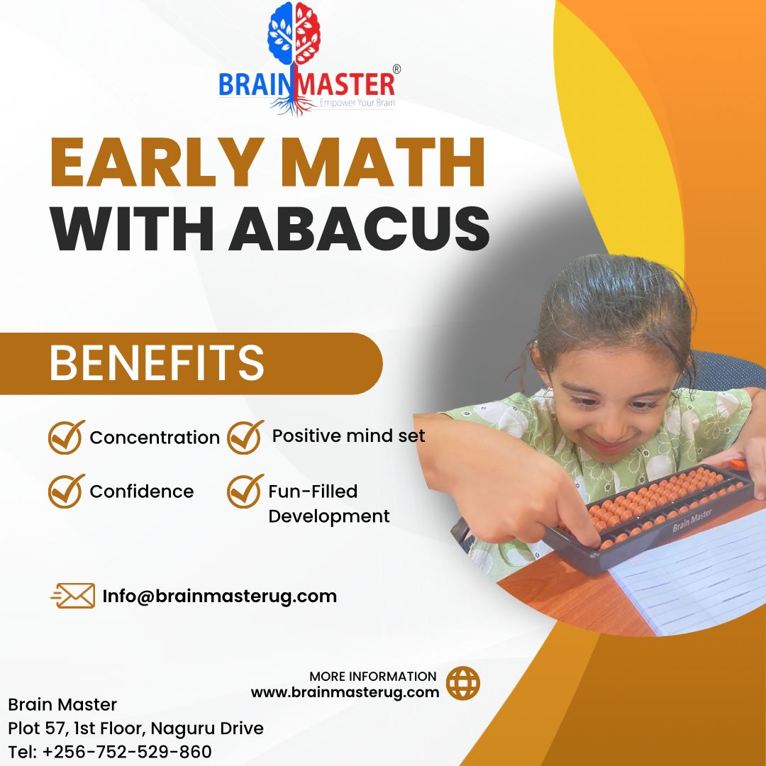 Brainmasterug's tweet image. Building future math whizzes, one bead at a time! 🧮✨ Introduce your little ones to the enchanting world of early math with Abacus. Let the colorful beads and playful learning set the foundation for a lifelong love of numbers. 🌈👶🏽🚀 #EarlyMathExplorers #AbacusAdventures