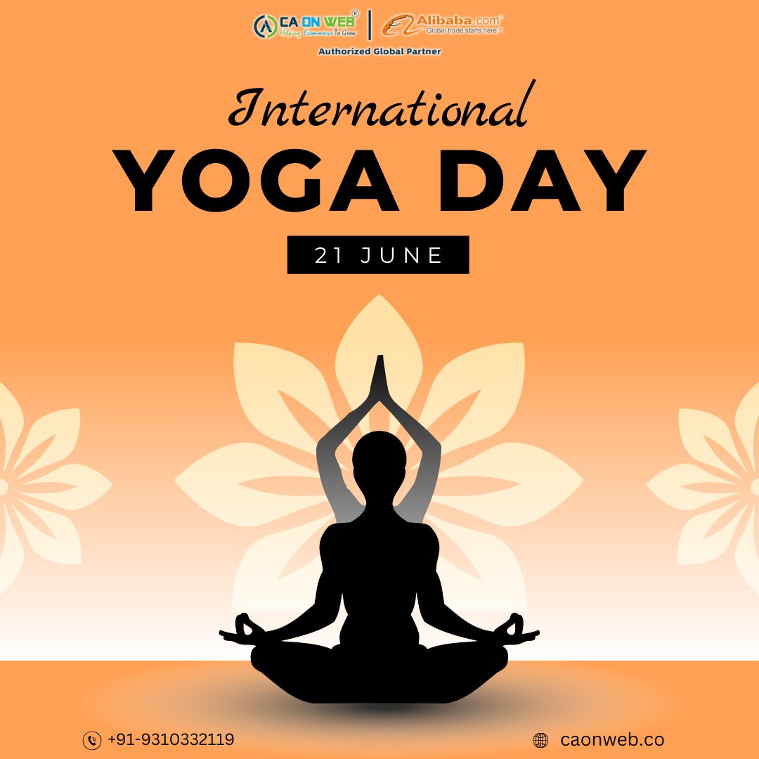Find your inner calm and celebrate wellness—Happy Yoga Day! 📷📷
.
.
.
.
.
#yoga #yogaday2024 #alibaba #caonweb