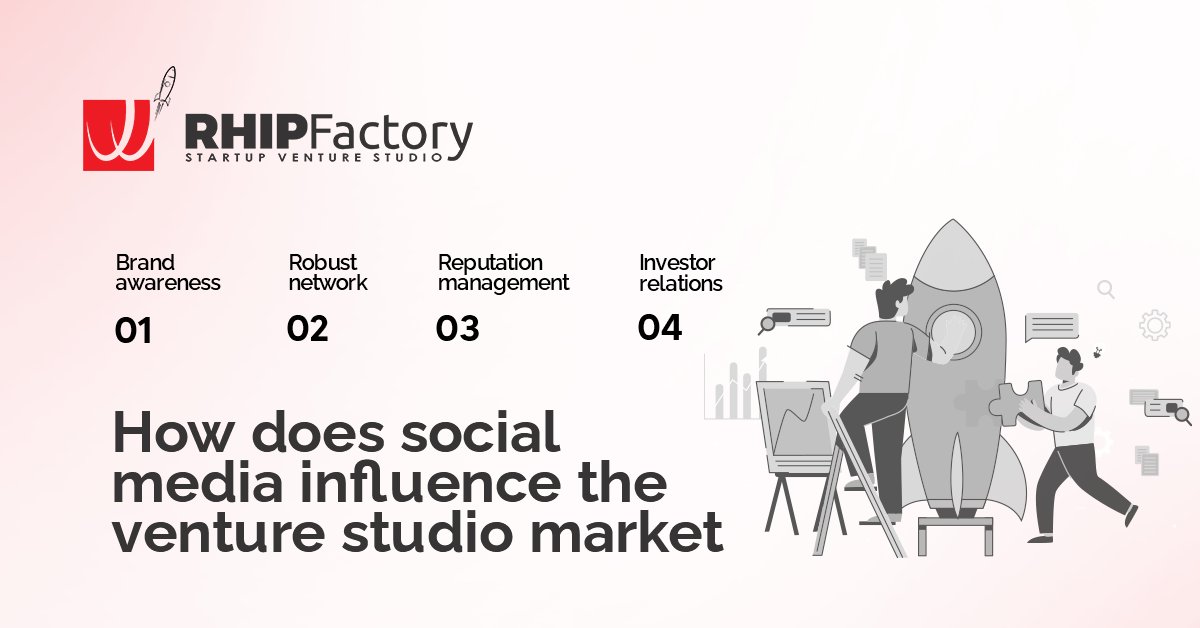 RHIPFactory's tweet image. How does social media influence the venture studio market?

Social media is now much more than just a website with hilarious dogs and breaking news. Today, influencers, politicians, meme creators, and even lifestyle vloggers can influence the venture studio market.